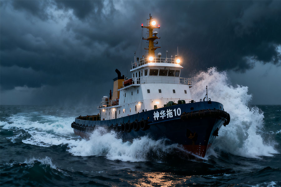 神华拖10智能化改造：久维智检油液在线监测传感器护航船舶动力安全