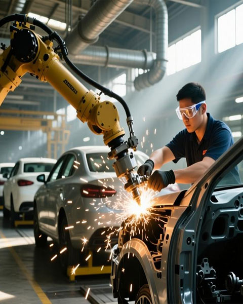 某知名汽车企业应用久维智检高清智能工业内窥镜实现发动机检测效率跃升