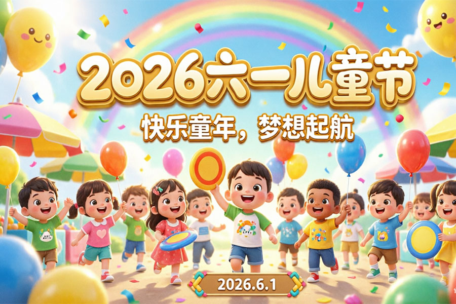 快乐童年，梦想起航，2026六一儿童节快乐！
